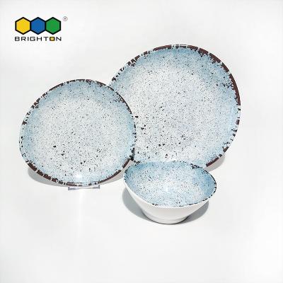 China Brighton Stocked 100% Melamine Bowls Set Safety Health Dinnerware Sets Dinnerware for sale