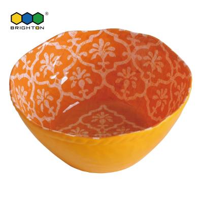 China Fashionable and Reusable Brighton 100% Inner Stocked High Grade Melamine 10 Inch Melamine Bowl Soup Salad Bowl for sale