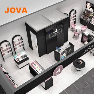 China Mall Beauty Furniture Elegant High End Customized Makeup Showroom Cosmetics for sale