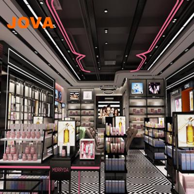 China Professional makeup furniture for makeup display cosmetics sample display beauty shop decoration layout for sale