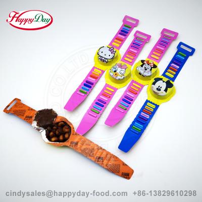 China Colorful Happyday Chocolate Cookies Watch Toy Bar for sale