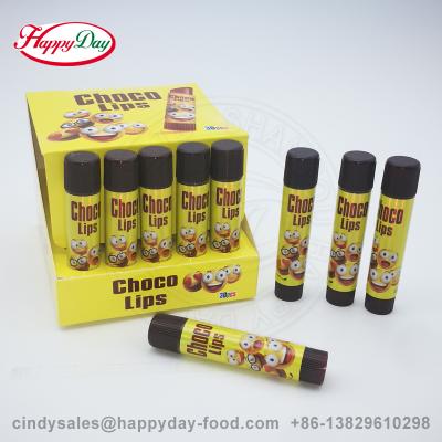 China Happyday Hot Sale Chocolate Lipstick Good Taste Stick for sale