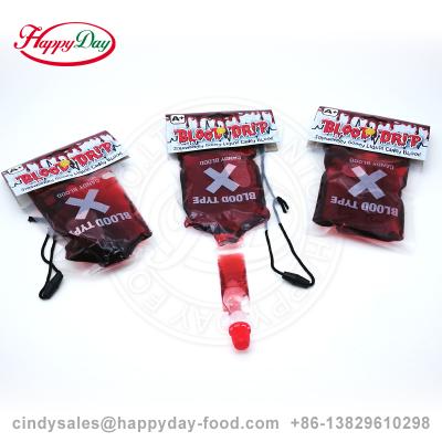 China Happyday Good Taste Blood Bag Fruit Flavor Candy Liquid 061003 for sale