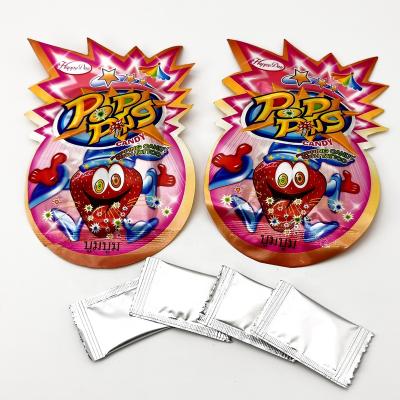 China BOOM BOOM Normal HAPPYDAY JUMPING CANDY WITH TATTOO JUMPAING CANDY MAGIC CANDY for sale