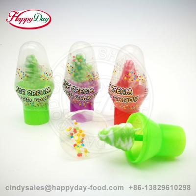 China HOT SELLING HARD CANDY ICE CREAM Natural HAPPYDAY HAPPY FLAVOR FRUIT FLAVOR MULTICOLOR for sale