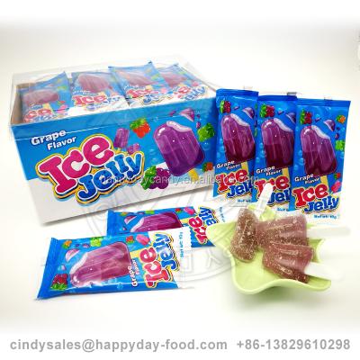 China HAPPYDAY ICE CREAM Natural FRUIT FLAVOR JELLY CANDY for sale