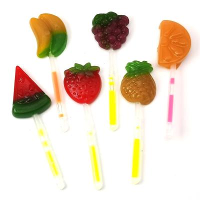 China HAPPYDAY NATURAL FRUIT HARD CANDY PINEAPPLE STRAWBERRY BANANA GRAPE WATERMELON LIGHT ORANGE ORANGE for sale