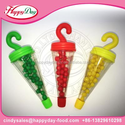 China Natural HAPPYDAY UMBRELLA WITH FRUIT FLAVOR PRESS CANDY for sale