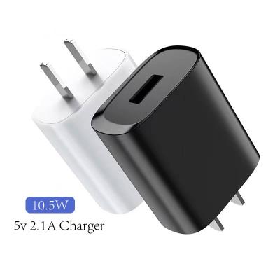 China Universal Charger For Goods Safe Single Connector Convenient CN/EU/UK/US Suitable 5V 2A Small To IOS Android Mobile Phone Tablet Laptop Charger for sale