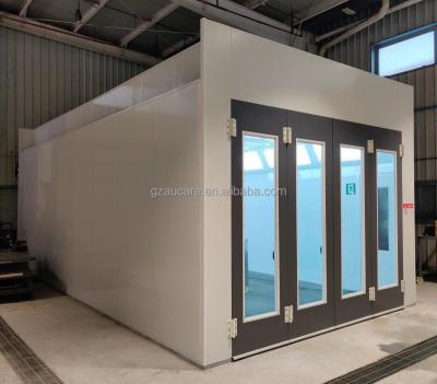 China nova verta standard  tanning spray booth High Quality Spray Booth/Paint Booth/Car Bake Room 7000*5350*3400mm for sale