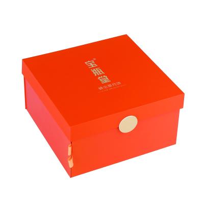 China Handmade Brand New Food Packaging Double - Layer Gift Box Mooncake Gift Box for sale