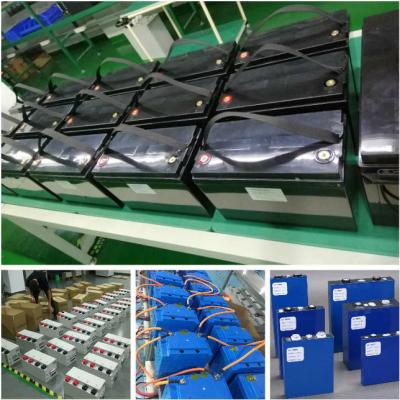 China lithium phosphate battery 12V -96V, 10Ah -1000Ah built-in BMS bluetooth for EV RV electric forklift for sale