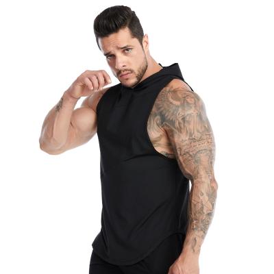 China 2022 Men's Gym Sportswear Fitness Sportswear Active Test Top Custom Breathable Quick-Drying Elastic Vest Vest for sale