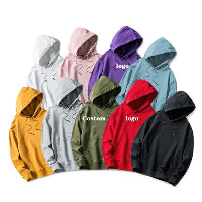 China Quality Breathable Pullover 100% Cotton Embroidery Hoodie Wholesale Custom Printing Street Use Women Sweatshirts Men's Hoodies for sale