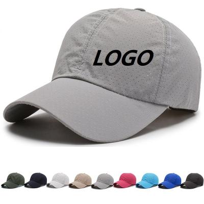 China breathable & Waterproof Hat Breathability Baseball Cap Men Peaked Fashion Solid Color Riser Baseball Cap Men Women Summer Sports Sun Hat Couples for sale