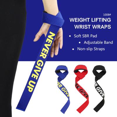 China Palm Guard Powerlifting Wrist Wraps Strength Training Wrist Straps Fitness Wrist Support for sale