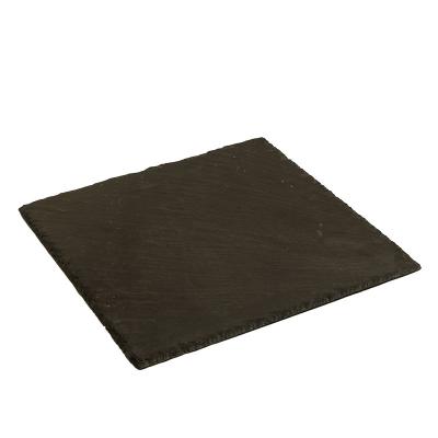 China Hotsale amazon products rectangular black sushi slate stone plate in stock for sale