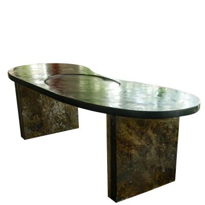 China Finely Processed Top Quality Side Dining Stone Table for sale