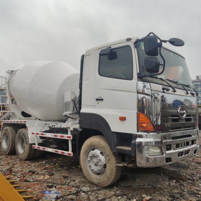 China Home Use Hino 10m3 Capacity Used Model Concrete Mixer Truck Hino 700 Series Mixer Truck for sale