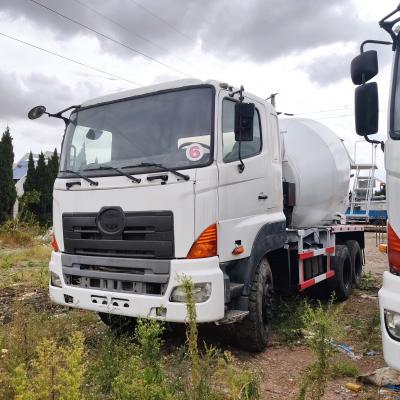 China Home Use Used Hino 700 10m3 Second Hand Concrete Mixer Truck For Sale Price for sale