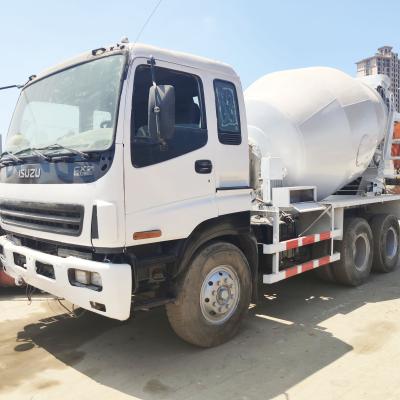 China Home Use Used Isuzu CXZ51K Truck High Quality 8m3 Cement Small Concrete Mixer Truck for sale