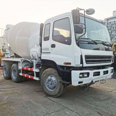 China Domestic Use Isuzu CXZ51K 9M3 Low Price Used Concrete Mixer Truck In Working Condition for sale