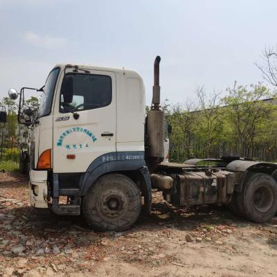 China Factory Price Euro 3 Used Hino 700 6X4 Tractor Truck Hino Trailer Head 6825x2490x3210mm for sale