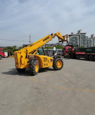 China Construction worksÂ   Good Performance 3.5 Ton Rotating JCB 535 Telehandler 9m Height Rotary Telehandler Telehandler Forklift With Platform for sale