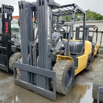 China Construction worksÂ   5 Ton Loader Used Forklift Komatsu FD50 5 Ton Automatic Diesel Forklift Truck For Sale for sale