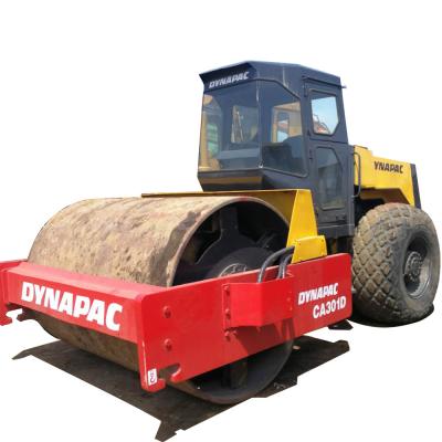 China Home Use Dynapac CA301D Road Roller Used Second Hand 10 Ton Compactor for sale