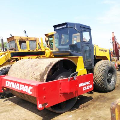 China Dynapac CA301D Single Drum Home Use Used Vibratory Road Roller For Construction Subject for sale