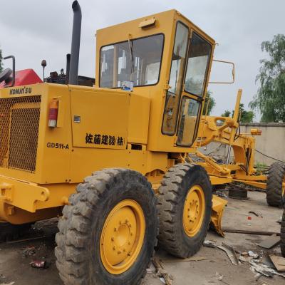 China Home use KOMATSU USED high quality GD511A engine gd511 second hand KOMATSU motor grader for sale for sale