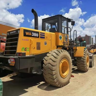 China Home Use Used Komatsu Wa380 Wheel Loader Komatsu Wa380 Loader Cheap Price Wa380-6 In Good Condition for sale