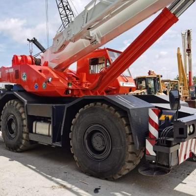 China TRUCK CRANE Fairly Used Tadano TR-500M 50 Ton Boom Rough Terrain Hydraulic Lifting Crane for sale