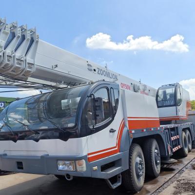 China TRUCK ZOOMLION CRANE 50 Ton Telescopic Mobile Crane Truck Qy 50V 50 Ton Chinese Truck Crane Hydraulic for sale