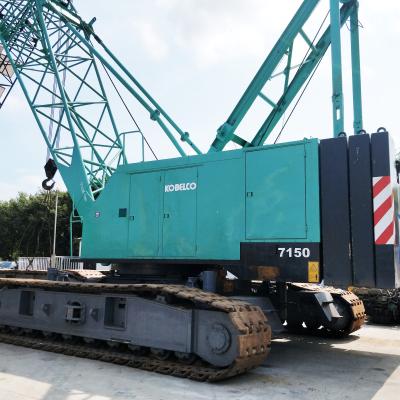 China Tonne Cralwler Crane Original From Japan Kobeocl de CRANE Used Kobelco 150 de TRUCK 7150 crawler cranes for sale