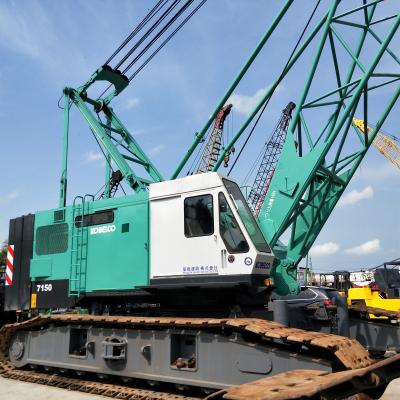 China TRUCK CRANE Japan Used Kobelco 7150 Crawler Crane For Sale In Shanghai China Used Kobelco 150ton Crawler Crane for sale