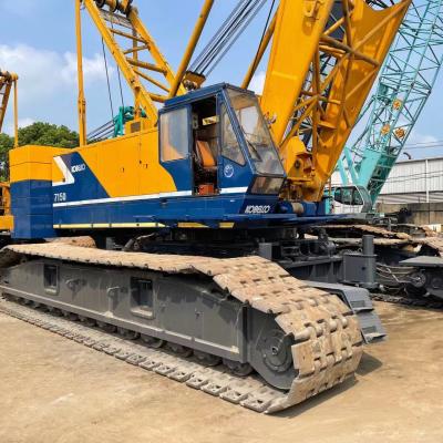 China TRUCK CRANE Used Kobelco 150 ton 7150 crawler crane Japan cralwer crane 150ton for sale