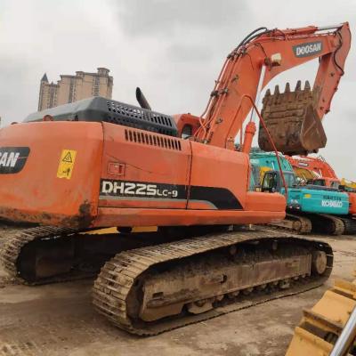 China Doosan DH225LC-9 crawler excavator second hand home use used home use dh225 doosan digger for sale for sale