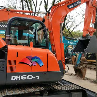 China Home Use Used DOOSAN Mini Excavator DH60 , Doosan Dh55 DH60-7 DH80 Crawler Excavator Made In South Korea Low Price for sale