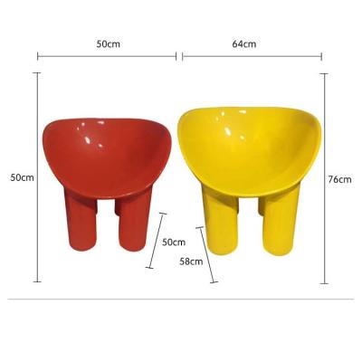 China Cute Kids Plastic Chair Ball Chair Living Room Furniture Design Cheap Elephant Shape Chair for sale