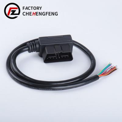 China 90% Car J1962 Car OBD2 Diagnostic Tools Cables And Plug Male Connector Adapter Plug Wire 16pin Durable Interface Converter Auto Accessories for sale