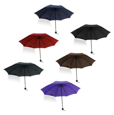 China Minimalist manufacturers wholesale custom logo triple umbrella rain umbrella and advertising dual-use umbrella rain gift for sale