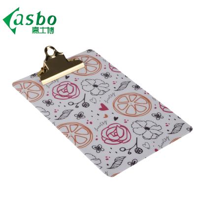 China Custom Cute School Factory DIY Dye Sublimation Color Pattern A5 Paperweight for sale