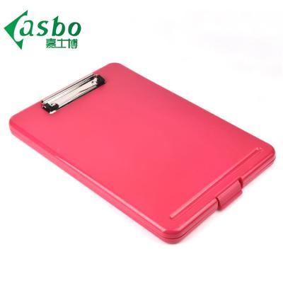 China Plastic Case Black Tips With Plastic Clip Clipboard Storage for sale