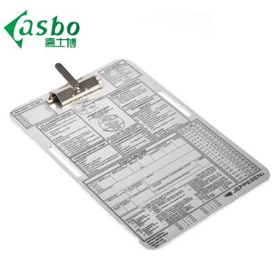 China Wooden promotional wholesale logo silver aluminum custom a5 clipboard for sale