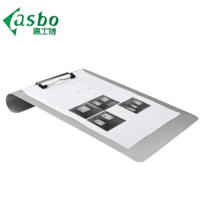 China Aluminum Hospital Aluminum Clipboard With Hook for sale