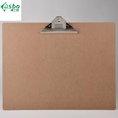 China Factory Supply A3 Size Wooden MDF Clipboard for sale