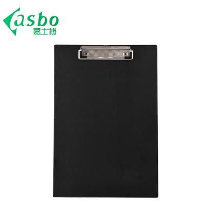 China Wholesale Professional School Office School Use Black PVC A4 Clipboard for sale