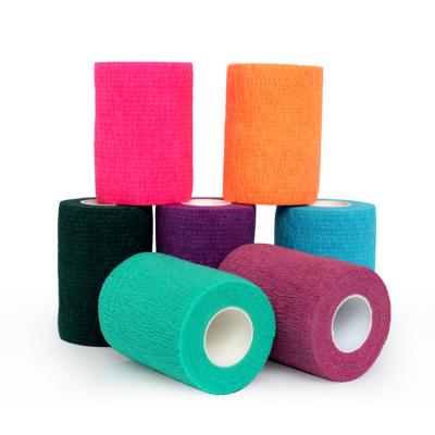 China Elastic Latex Free Cohesive Bandage {Free Sample} Cohesive Non-Woven Bandage Nonwoven Horse for sale